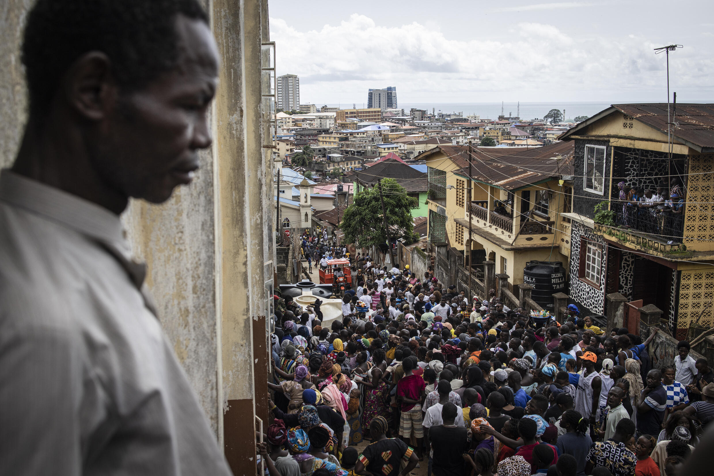 Vote tally underway in Sierra Leone election