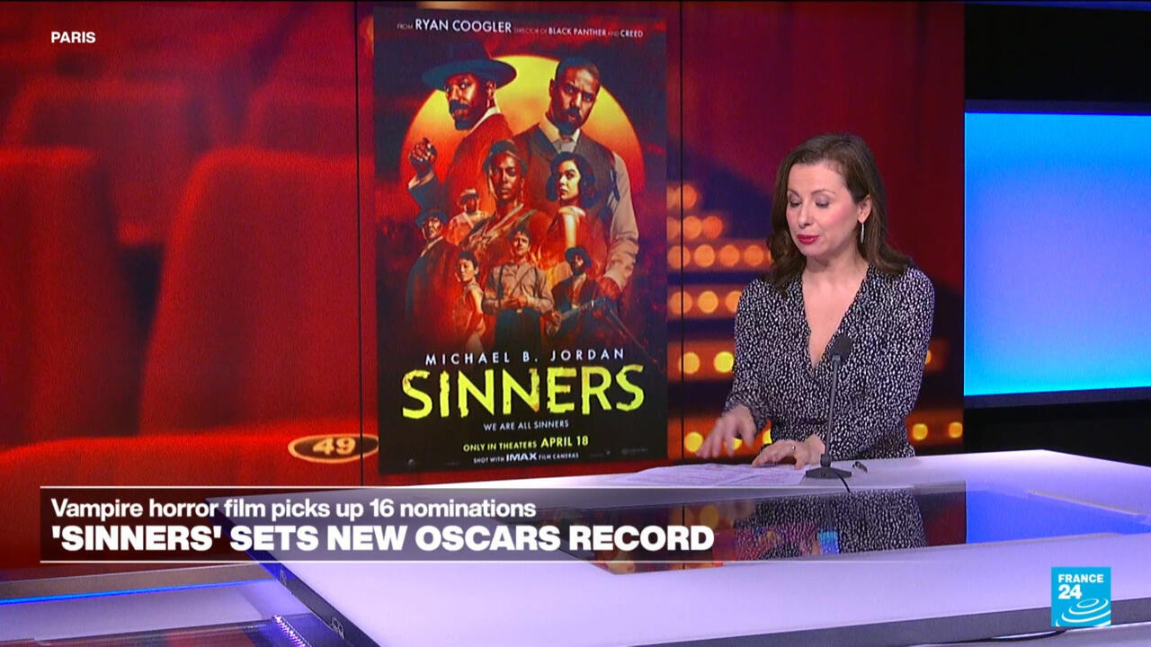 Vampire horror 'Sinners' leads Oscar nominees, followed by 'One Battle After Another'