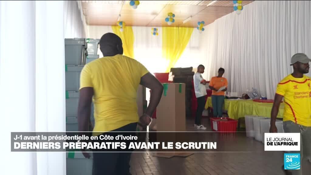Présidentielle en Côte d'ivoire : derniers préparatifs avant le scrutin