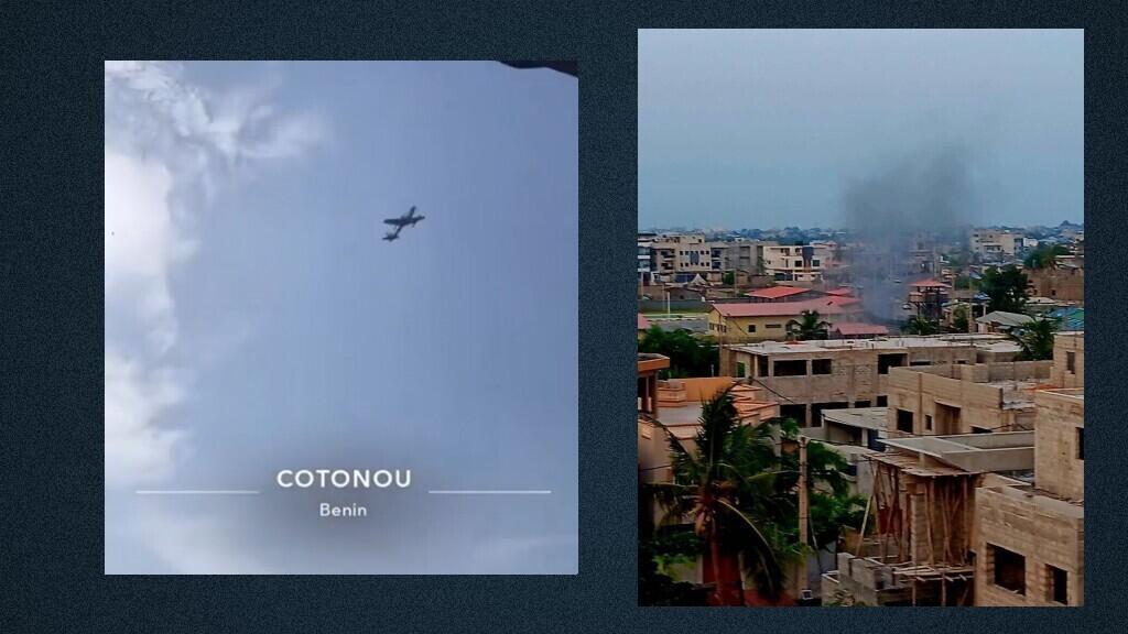 Bénin : les images de l'intervention du Nigeria contre les putschistes