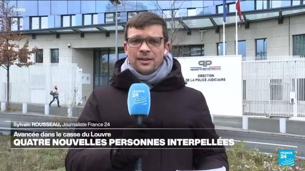 Cambriolage au Louvre : quatre nouvelles personnes interpellées