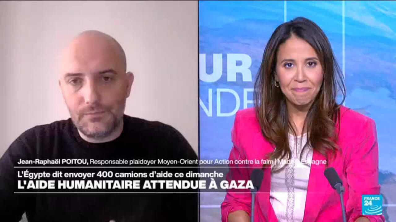 L’Égypte dit envoyer 400 camions d’aide ce dimanche dans la Bande de Gaza