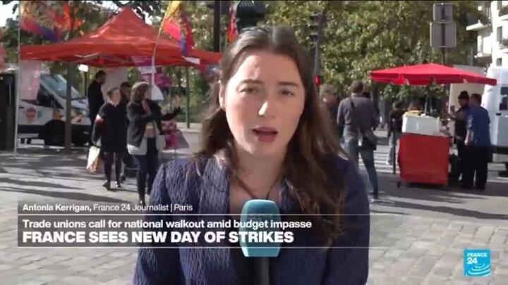France sees third day of strikes amid budget impasse