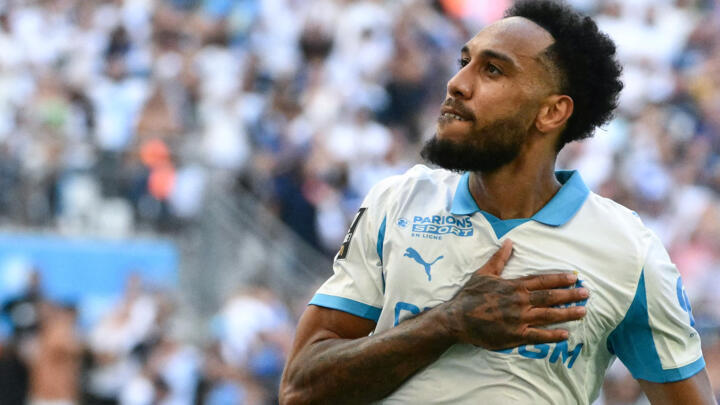 Pierre-Emerick Aubameyang made his return to Marseille in the summer.
