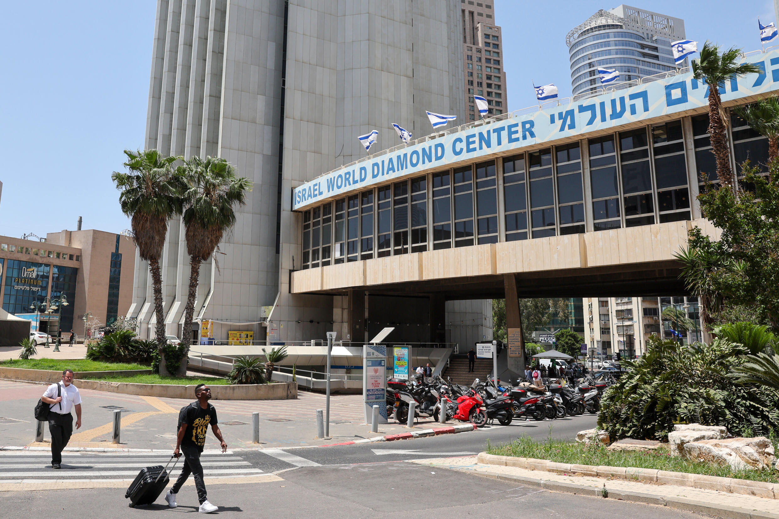La Bourse des diamants israélienne près de Tel-Aviv, le 16 mai 2022