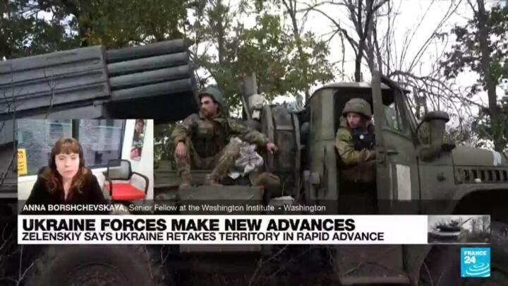 Russia's war on Ukraine: 'The Ukrainians are making strong headway'