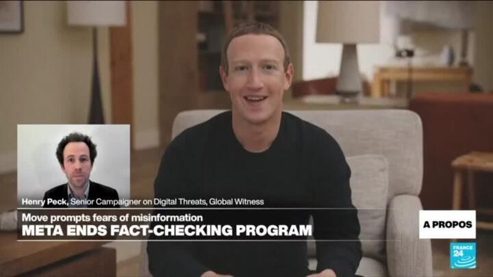 Social media platforms are in 'race to the bottom', campaigner says as Meta ends fact-checking