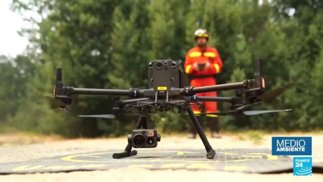 Los drones, herramienta clave para apagar los incendios forestales en ...
