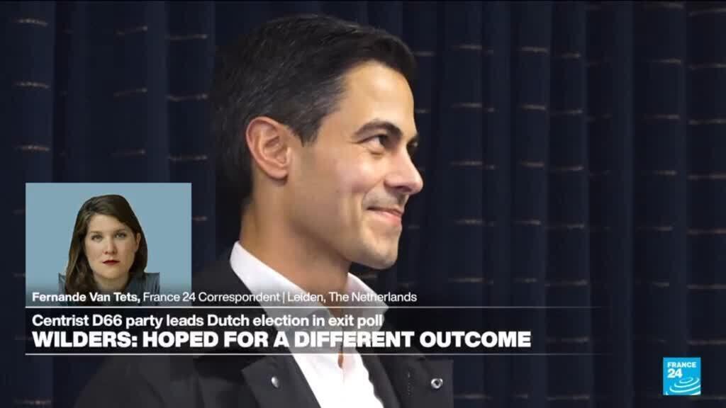Exit poll suggests centrists led by Rob Jetten win Dutch vote, beating far right