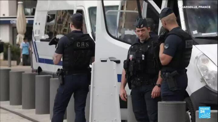 Security amped up as the Olympic flame arrives in Marseille for the 2024 Paris Games