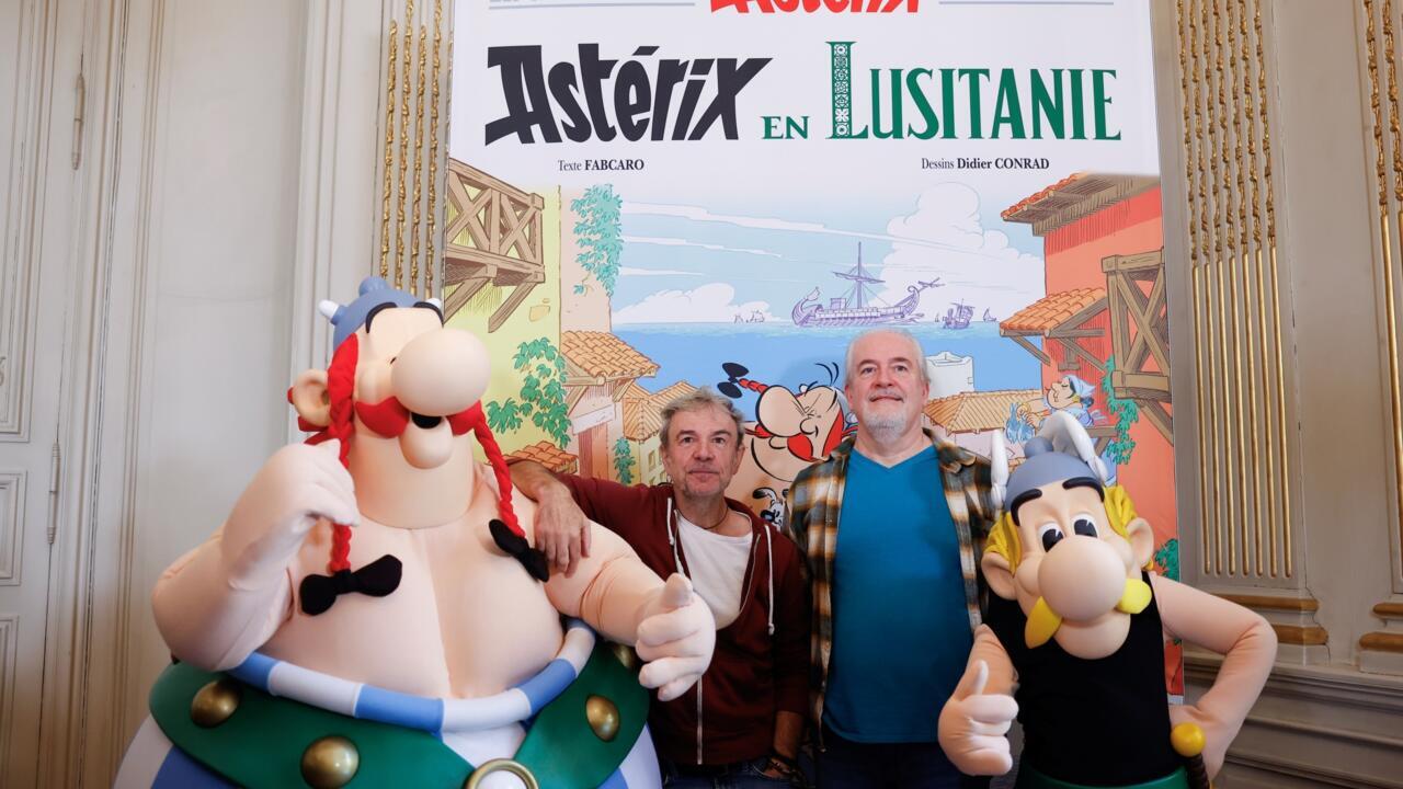 L'instant + : succès assuré pour le nouvel album d'Astérix, en mission en Lusitanie