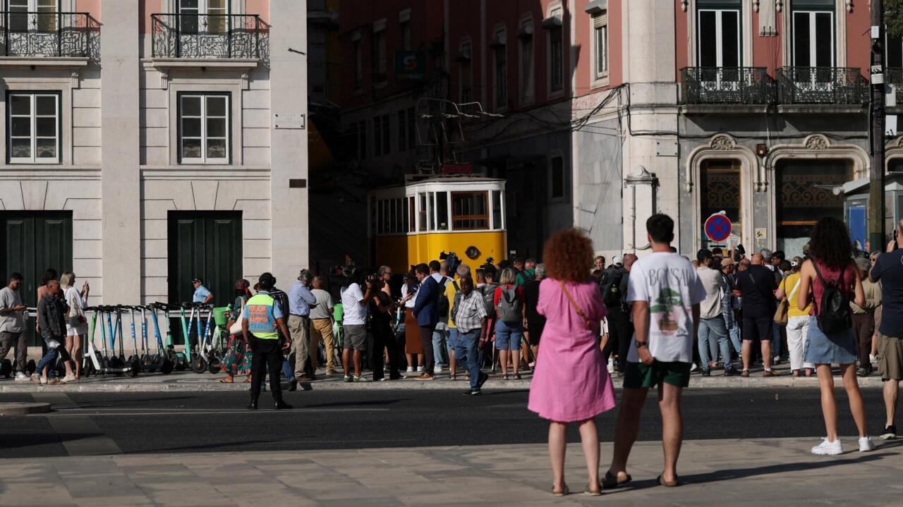 In pictures: Deadly funicular crash in Lisbon plunges Portugal into mourning