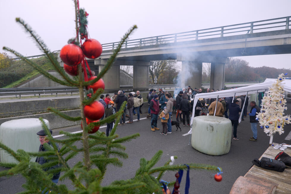 French farmers have been incensed by what they see as the government's heavy-handed response to an outbreak of lumpy skin disease