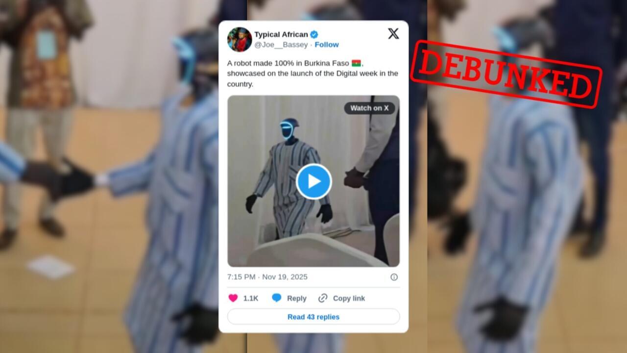 france24.com - No, this robot wasn't made in Burkina Faso