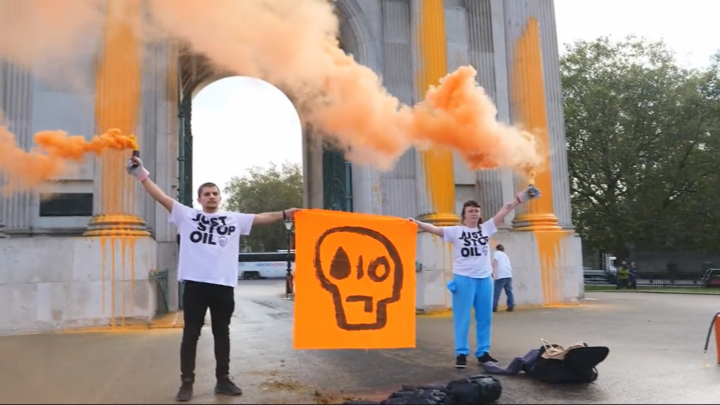 In the UK, the crackdown on environmental activists is becoming ever tighter, with many protesters now jailed for their actions.