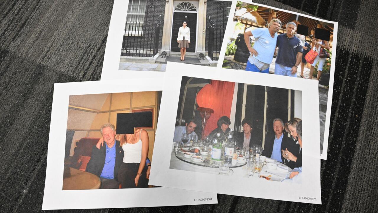 Several photographs in the newly released trove of so-called Epstein files show former US president Bill Clinton, as well as Rolling Stones singer Mick Jagger, Virgin Group chairman Richard Branson and convicted child sex offender Ghislaine Maxwell