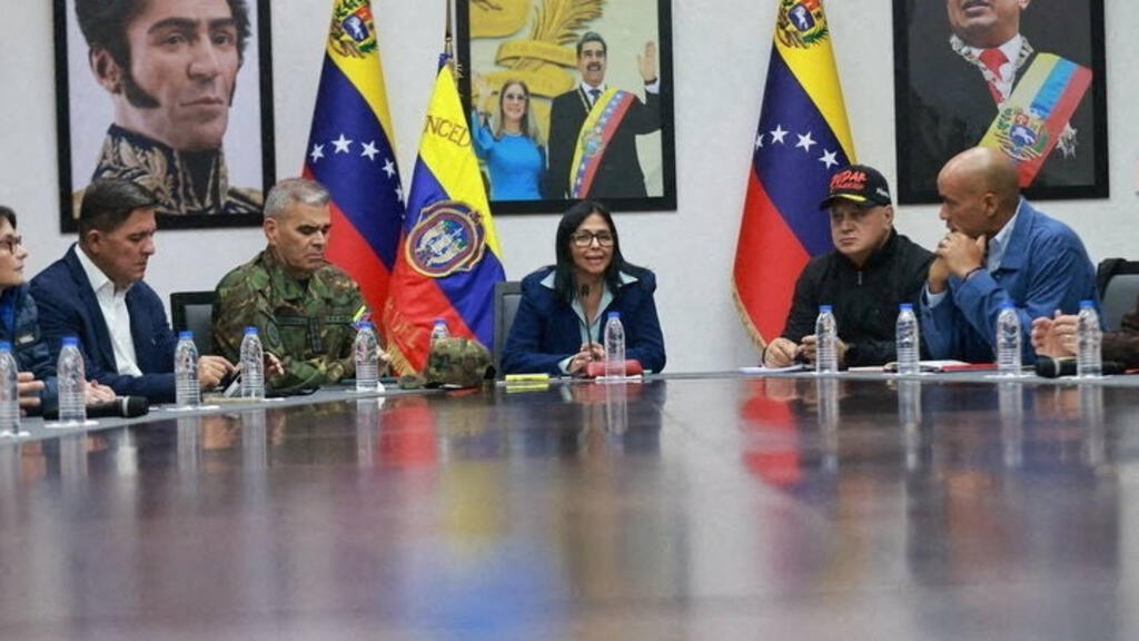 Venezuela's acting president Delcy Rodriguez invites Donald Trump to "collaborate"